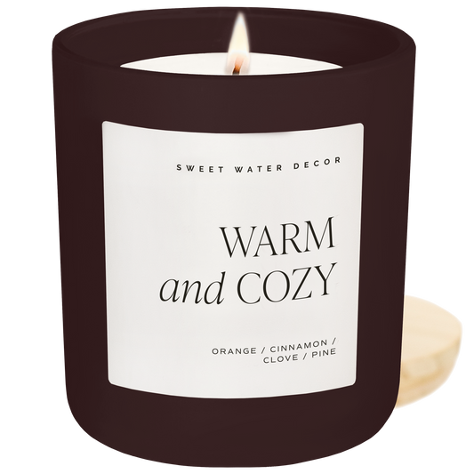 Warm and Cozy 15 oz Soy Candle