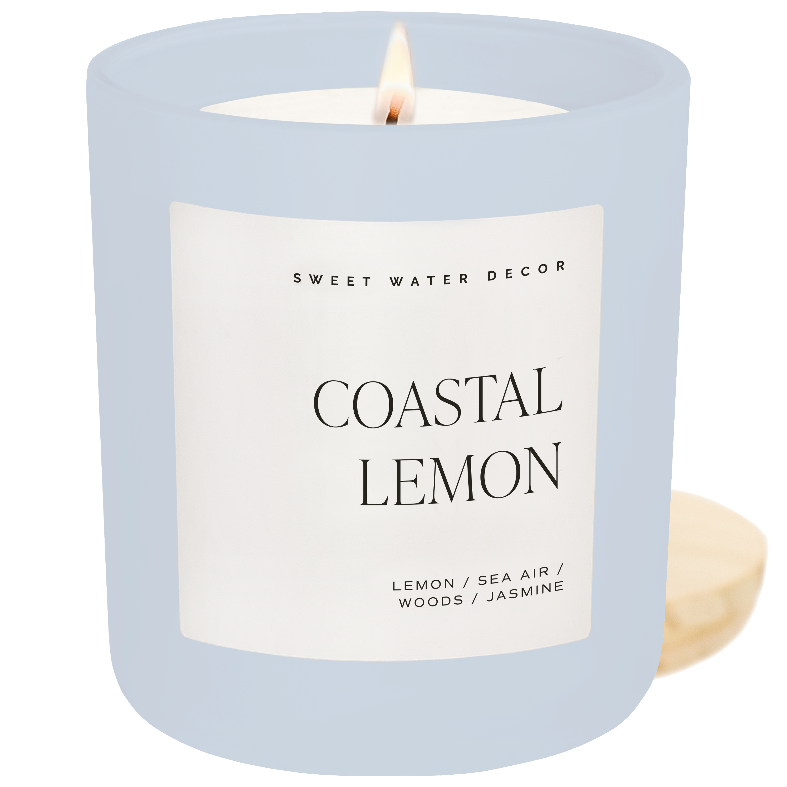 Coastal Lemon 15 oz Soy Candle