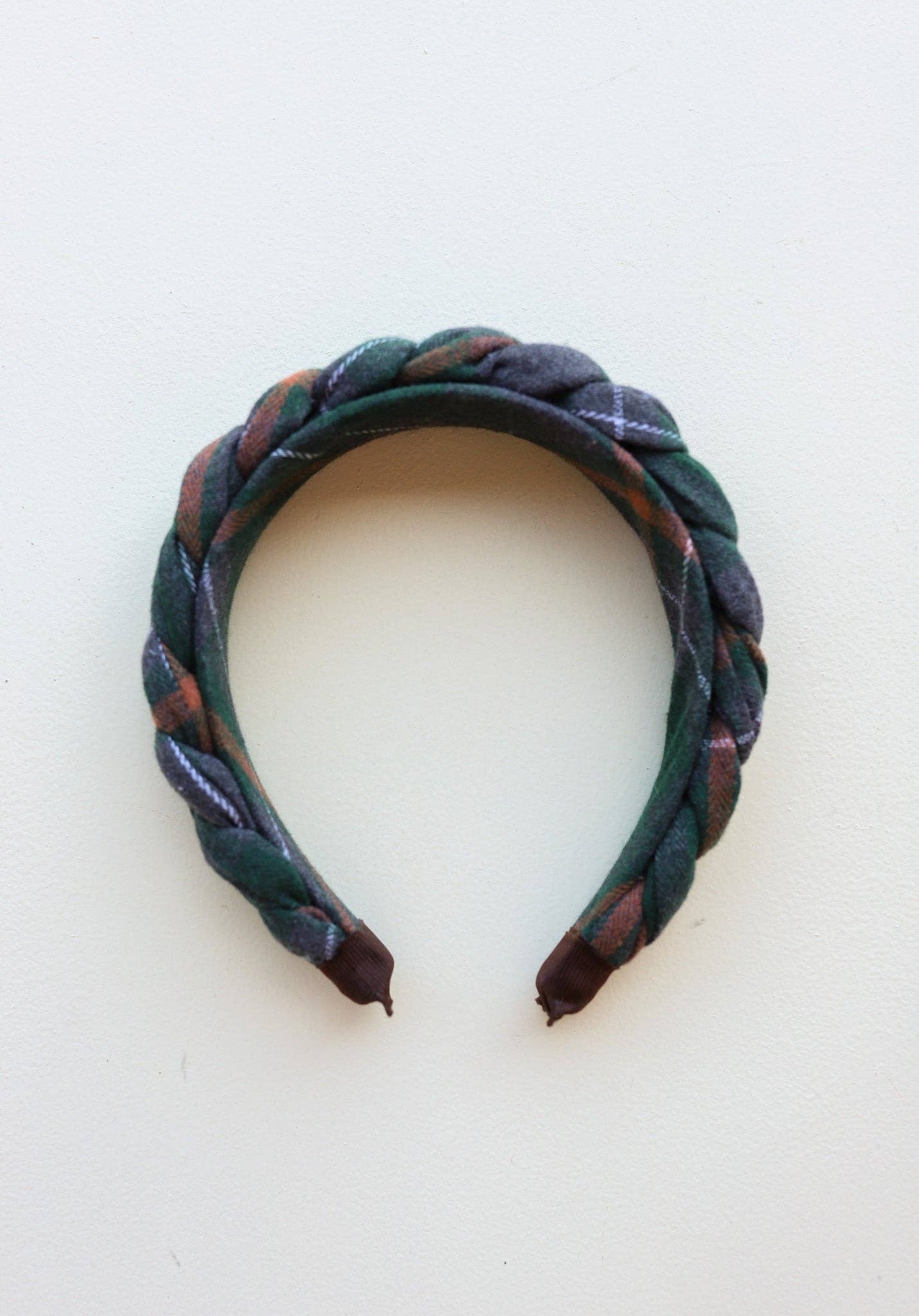 Plaid Braid Headband