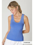 Reversible Ribbed Tank Top