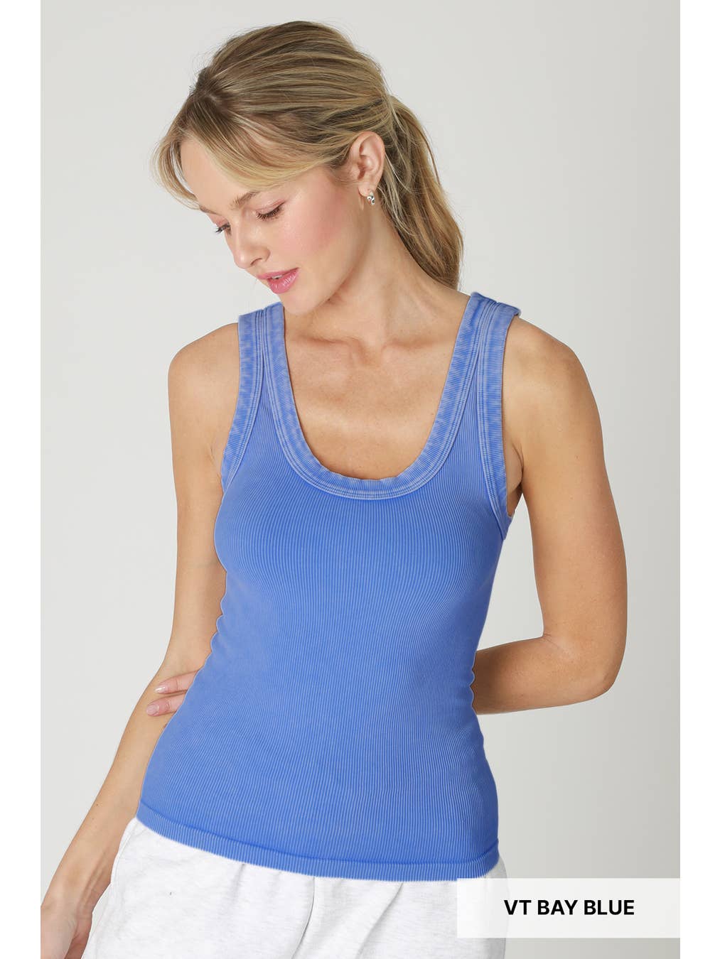 Reversible Ribbed Tank Top