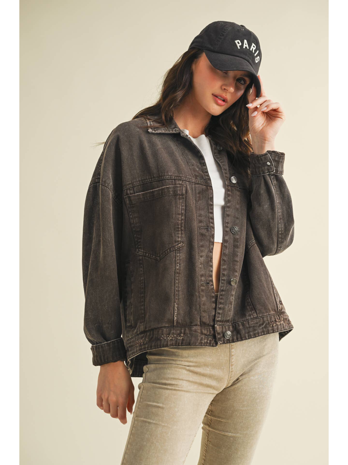 Lotty Back Pleated Jacket