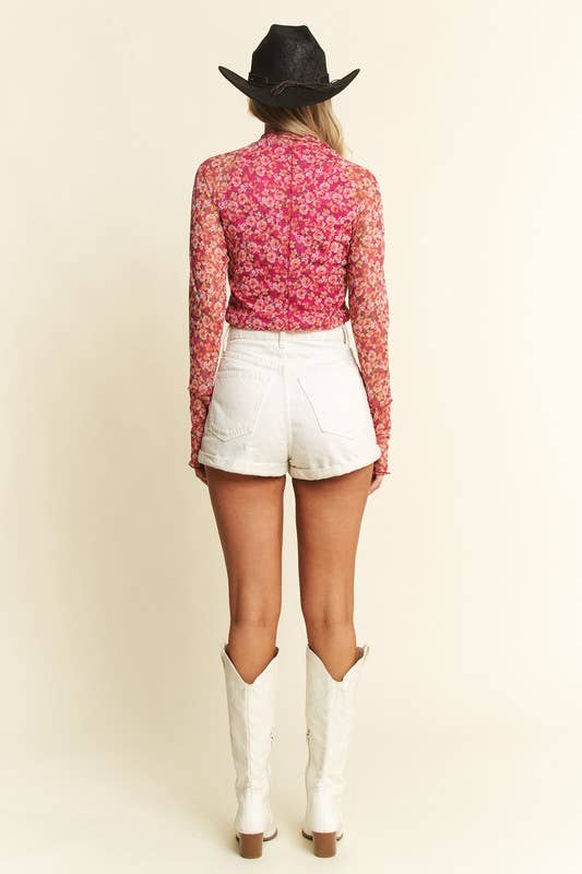 Betty's Floral Top