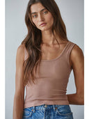 Mia Seamless Scoop-Neck Tank