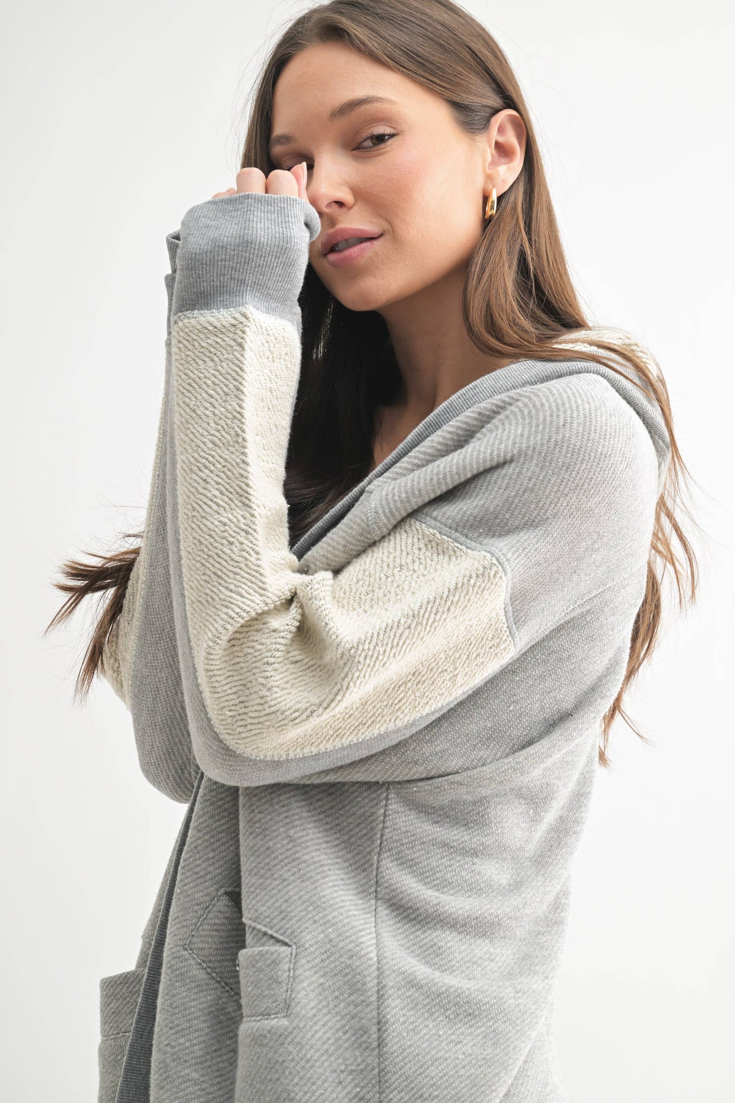 Melina  Hooded Cardigan