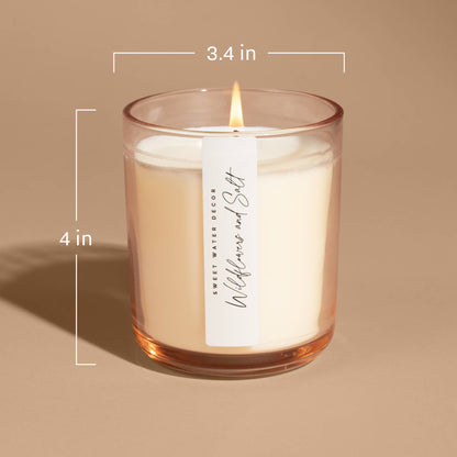 All Over Hearts 12 oz Soy Candle