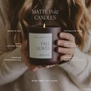 Hello Fall 15 oz Soy Candle