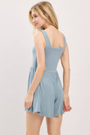 Double Layer Detailed Romper