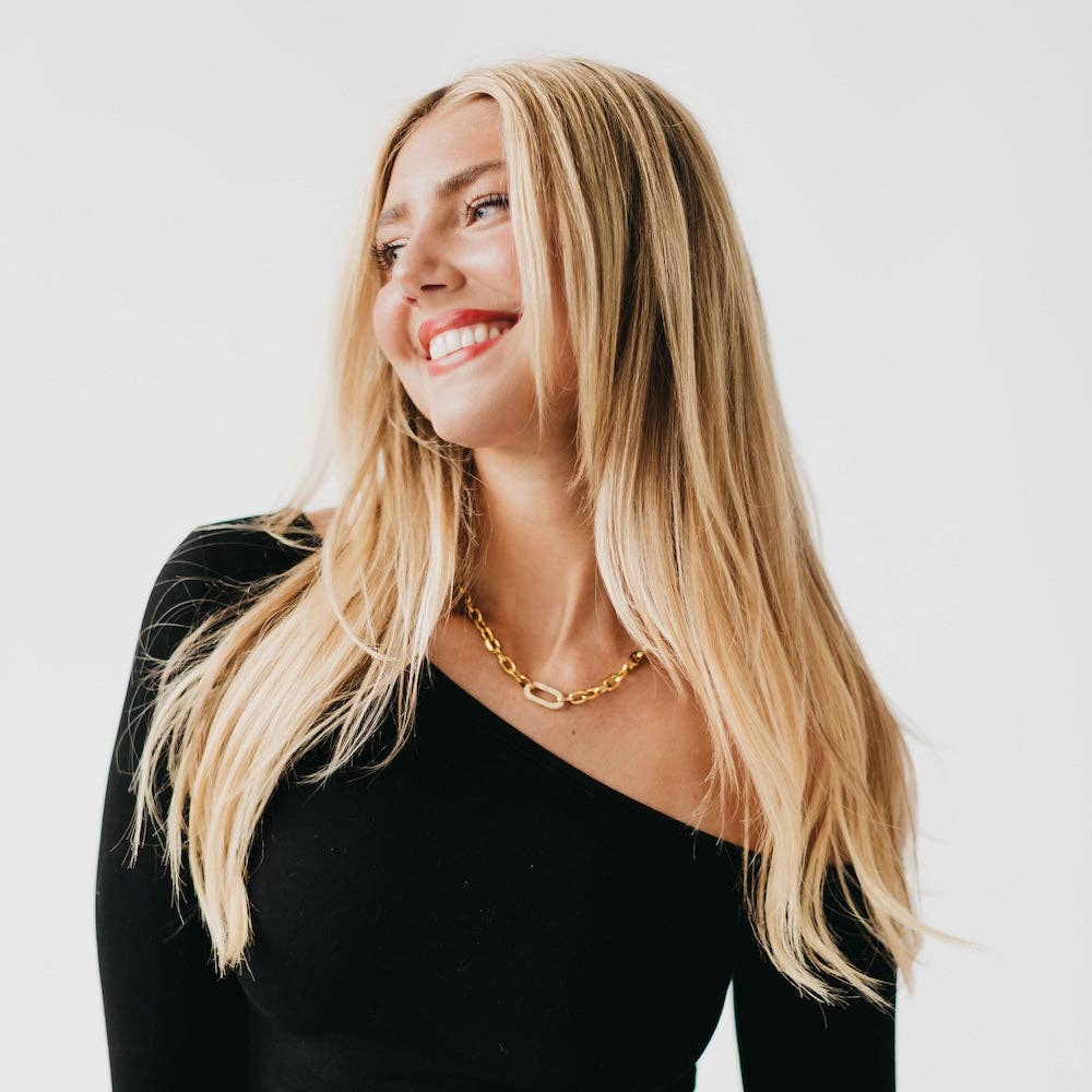 Michaela Diamond Chain Necklace