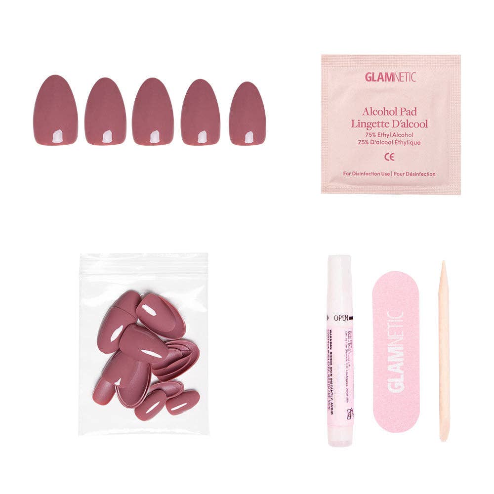 Fall Mauve Press-On Nails