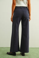 Wide Leg Denim Pants