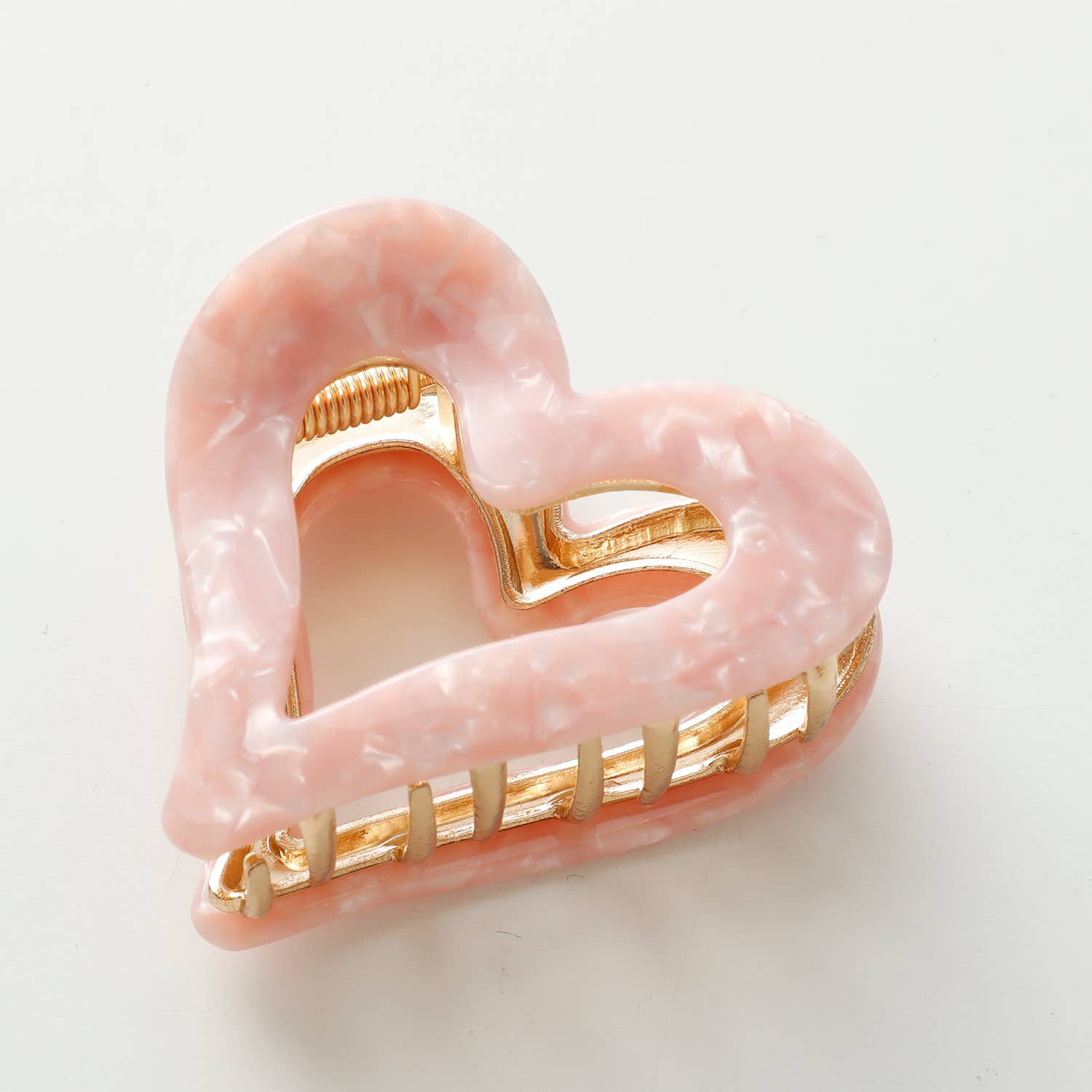 Juliette Valentine Heart Metal Claw Clip