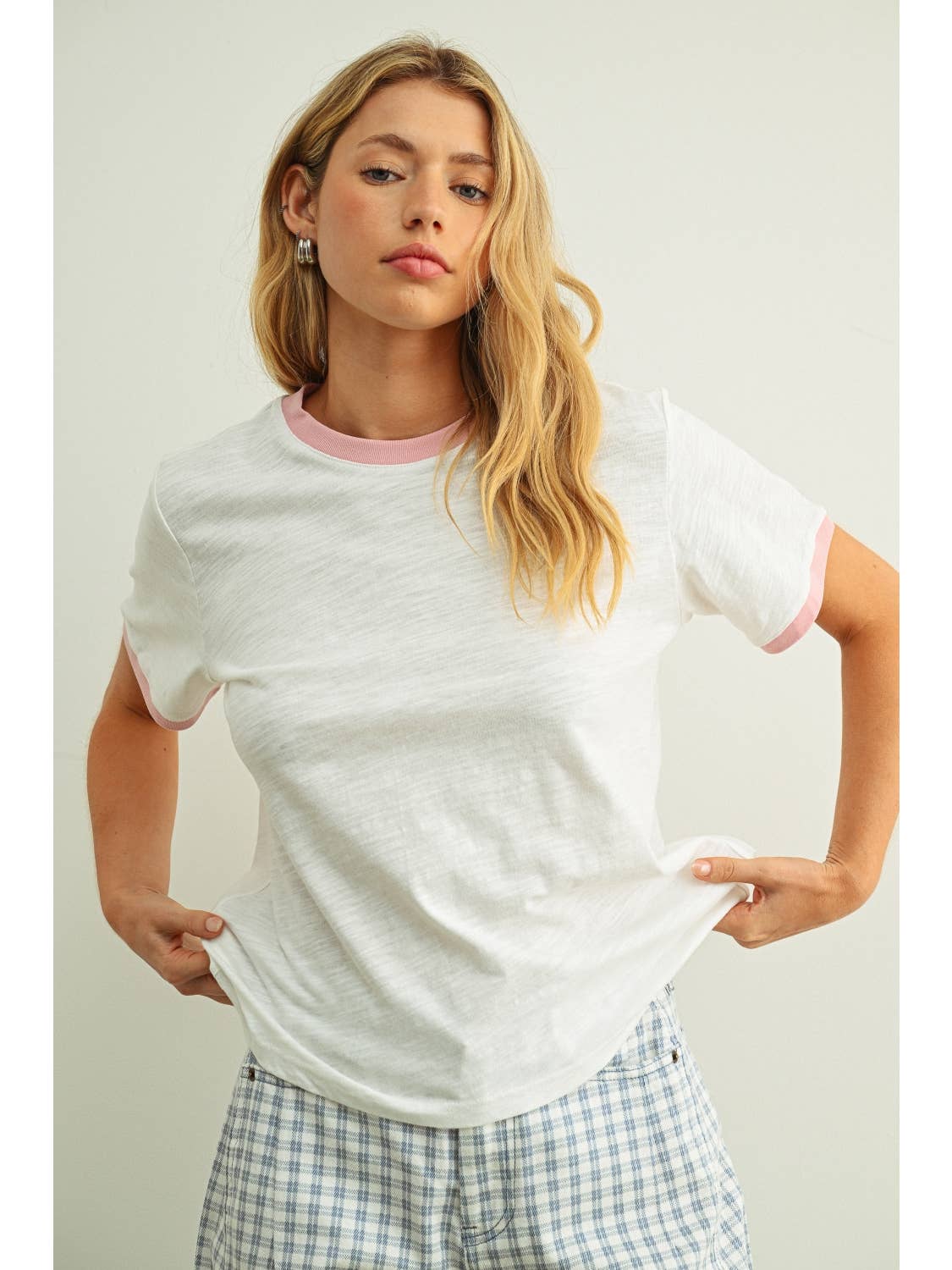 Everyday Slub Ringer Tee