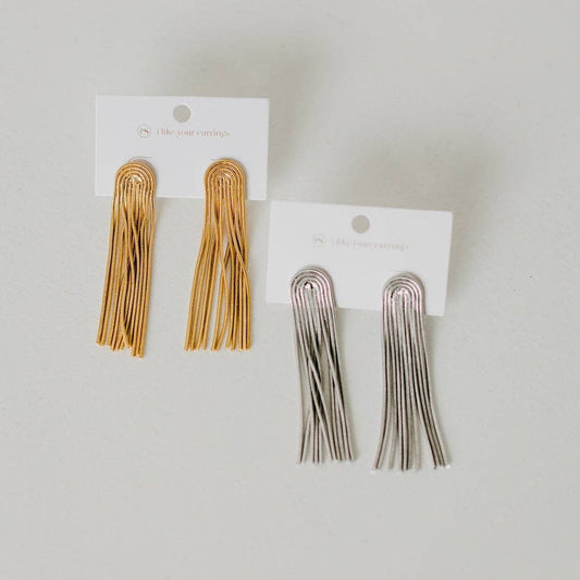 Dazzling Tassel Earrings