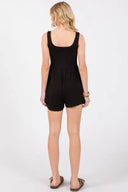 Double Layer Detailed Romper