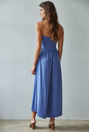 Teagan Strapless Flare Jumpsuit
