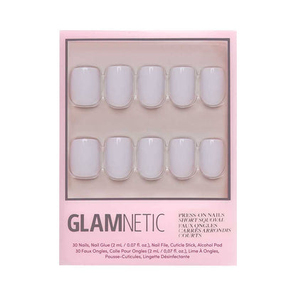 Lilac Gray Press-On Nails