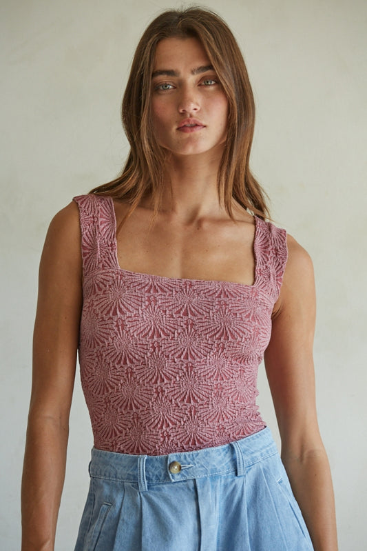 The Samantha Textured Knitted Tank Top