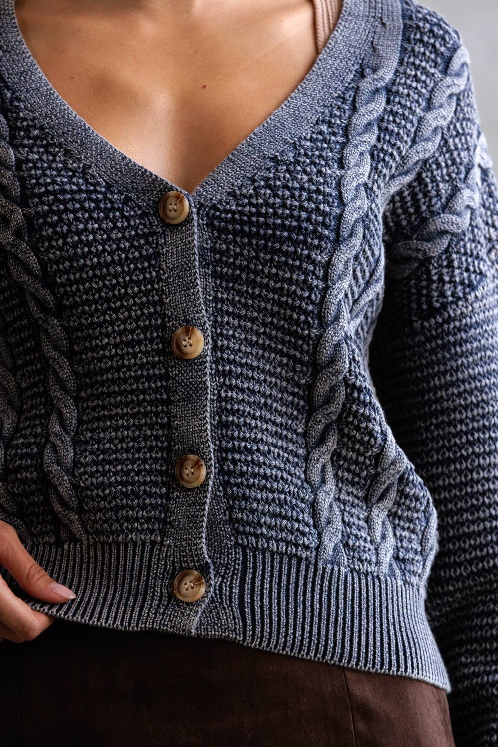 Morgen's Cable knit Sweater