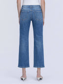 Aventurine Mid Rise Ankle Jeans