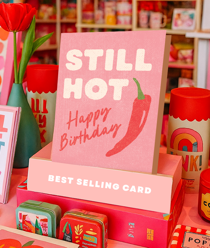 Still Hot Birthday Card