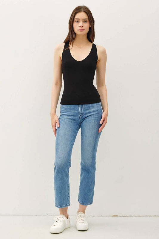 Everyday Basic V Neck Tank
