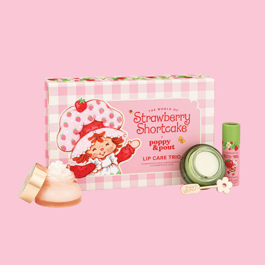 Lip Care Trio, Strawberry Shortcake