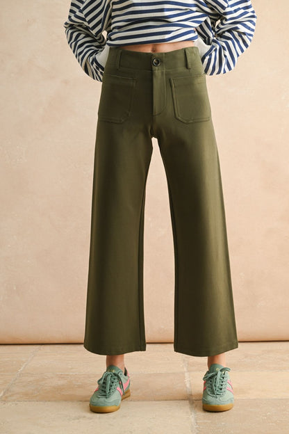 Hudson Ponte Crop Pants