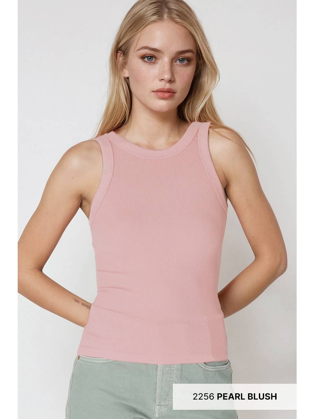 Reversible Ribbed Tank Top