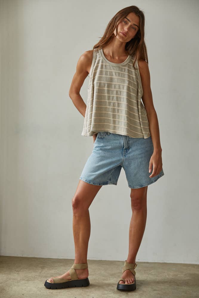 The Libby Stripe Tank Top