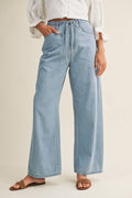 Marlie Relaxed Denim Pants