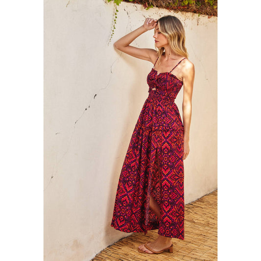 Haven Smocked Maxi Dress
