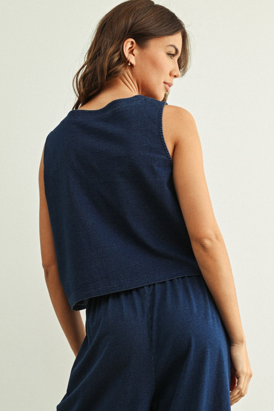 Washed Knit Top