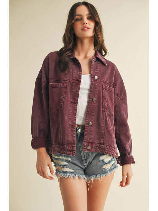 Lotty Back Pleated Jacket