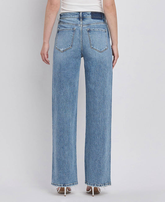 90's Super High Rise Wide Jeans