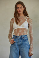 Lace Layering Top