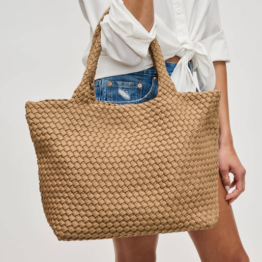 Sky's The Limit - Medium Laced Up Tote