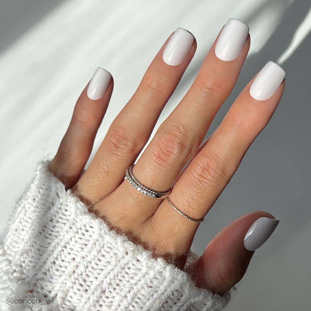 Lilac Gray Press-On Nails