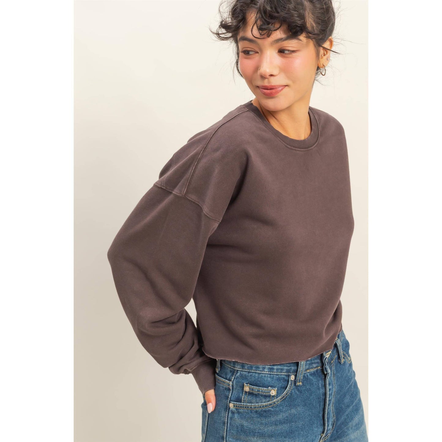 Kara Cropped Sweatshirt