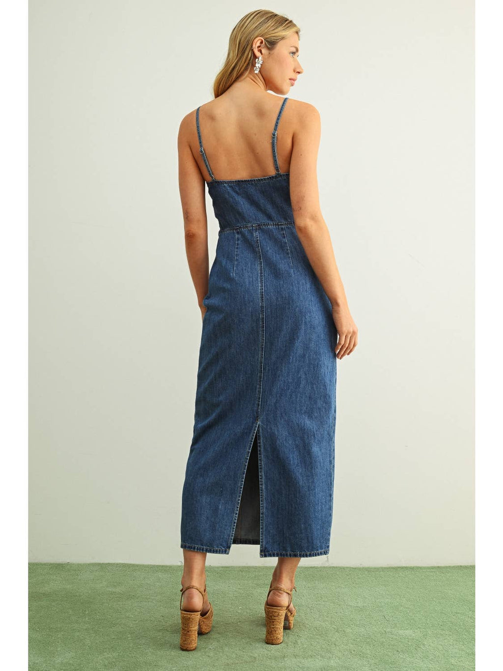 Lily's Denim Long Dress
