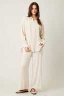 Sadie Striped Button Up