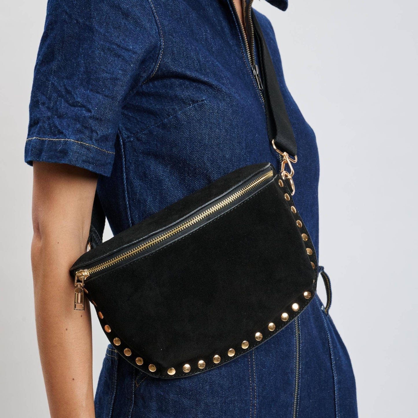 Gizelle-Suede Belt Bag