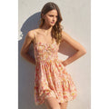Probably Should Smocked Sweetheart Mini Dress