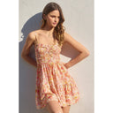Probably Should Smocked Sweetheart Mini Dress