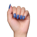 Regal Blue Press-On Nails
