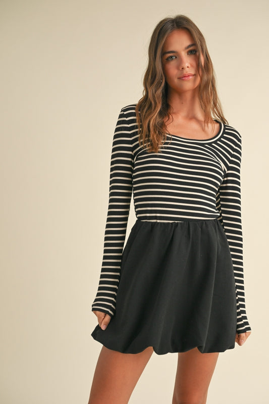 Harlow Stripe Long Sleeve Top