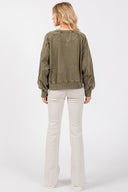 Tenille Round Neck Sweatshirt