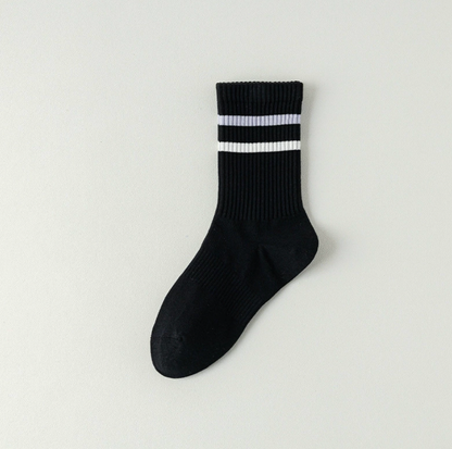 Retro Striped Socks