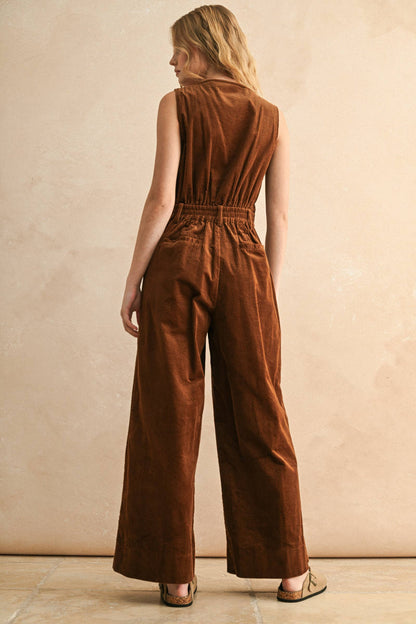 Corduroy Jumpsuit