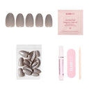 Pure Gray Press-On Nails
